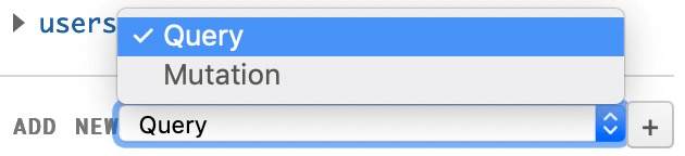 Explorer in GraphiQL - Add new query, add new mutation